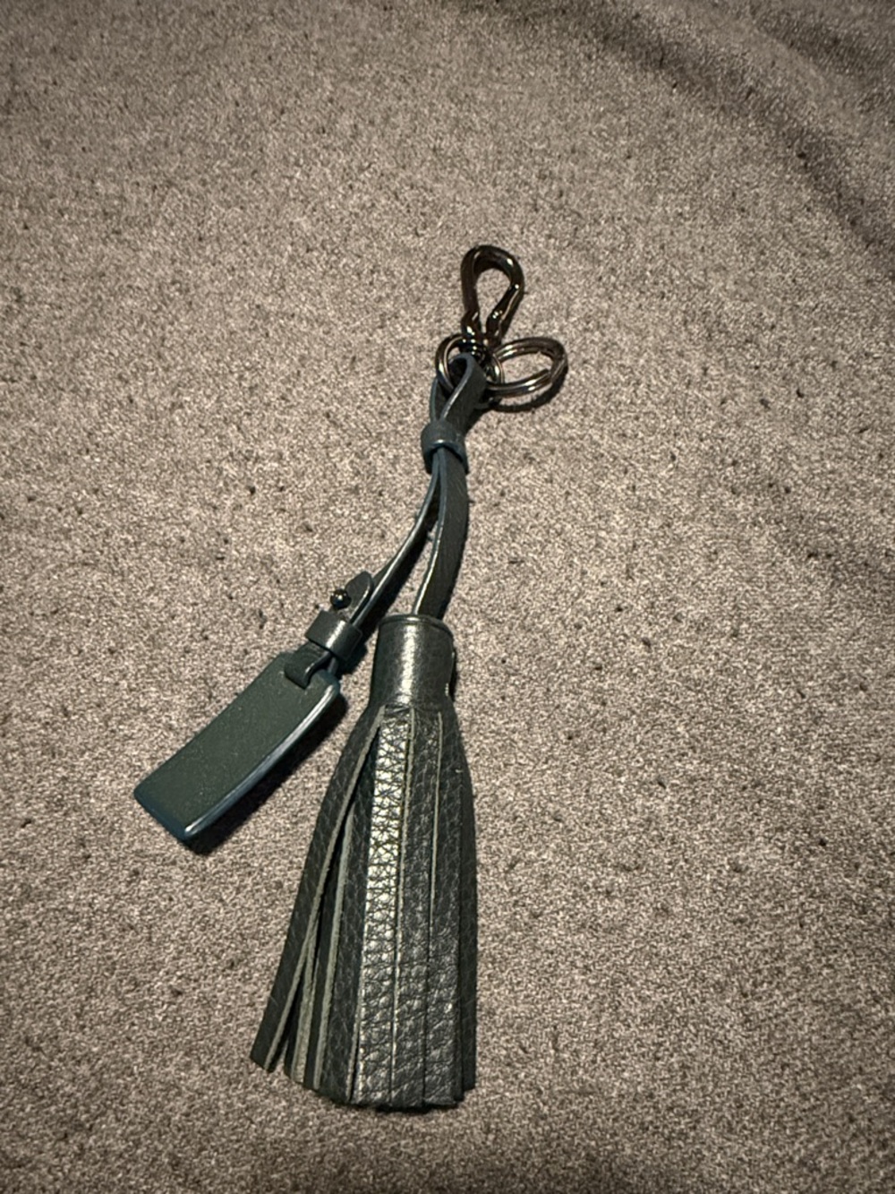 Tumi tassel keychain